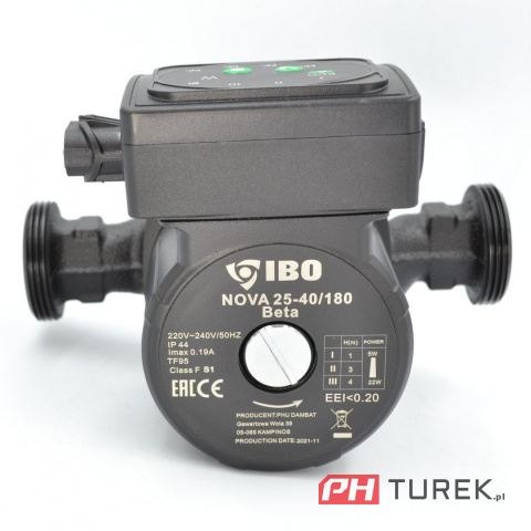 IBO BETA 2 25-40 180 energetické úsporné oběhové čerpadlo